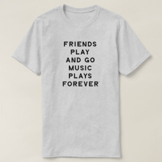 Vänner och musikcitat Manar T-Shirt