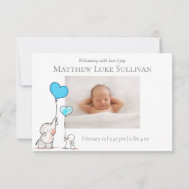 Vänner över Nyfödd bebis Annoucement Kort