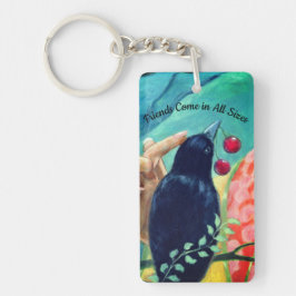 Vänner på Kom i alla storlekar för akrylisk nyckel