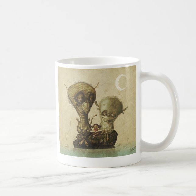 Vänner på något sätt kaffemugg (Höger)
