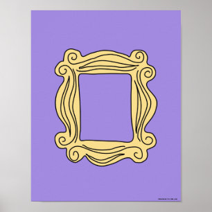 VÄNNER™ Pålhål Ram Poster