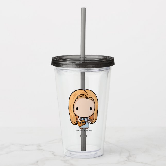 VÄNNER™ | Phoebe Chibi Take Away Mugg (Framsida)