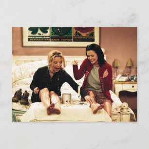 VÄNNER™   Phoebe & Monica Waxing Ben   Inbjudan Vykort