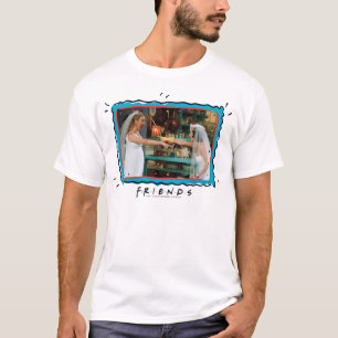 VÄNNER™ Phoebe och Monica i Bröllop Ddress T Shirt