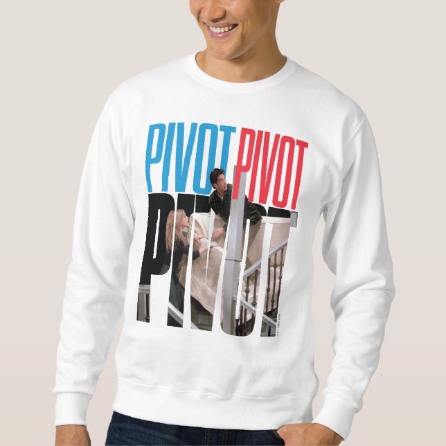 VÄNNER™ | PIVOT-PIVOT-offert Lång Ärmad Tröja (Framsida)