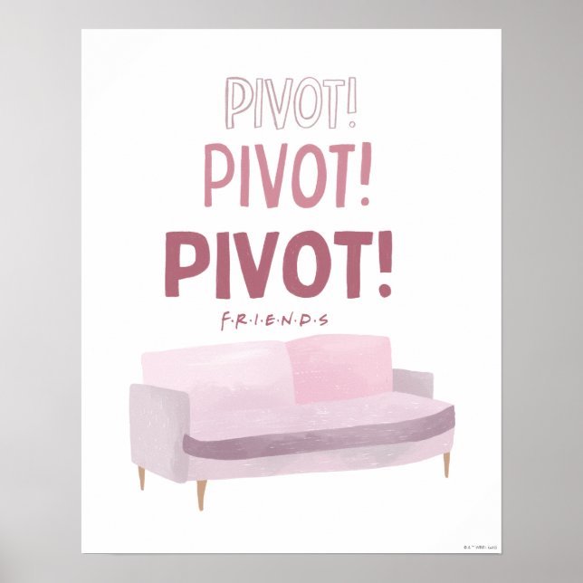 VÄNNER™ | Pivottabell Poster (Framsidan)