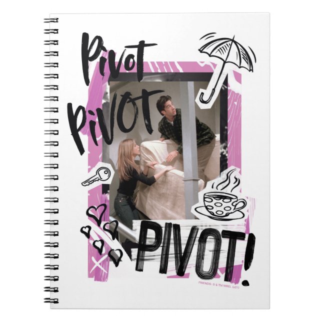 VÄNNER™| Pivottepelare! Anteckningsbok (Framsidan)