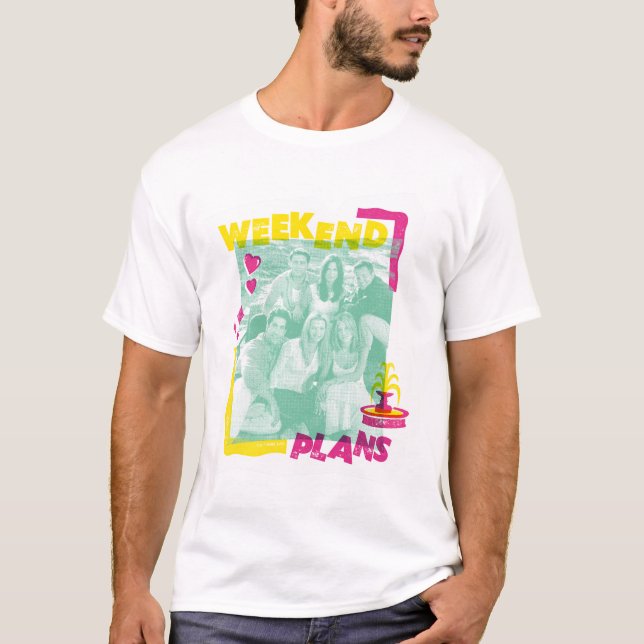 VÄNNER™ | Planer i Helg T Shirt (Framsida)