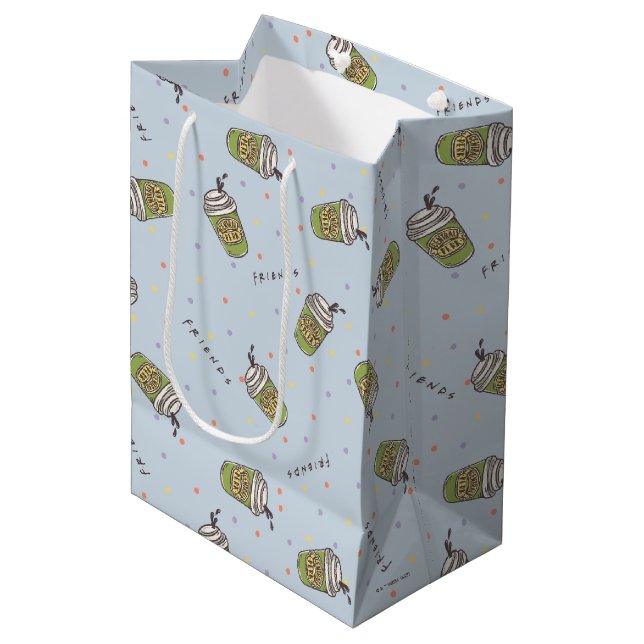 VÄNNER™ | Polka Dot Central Perk Mönster (Framsidan Vinklad)