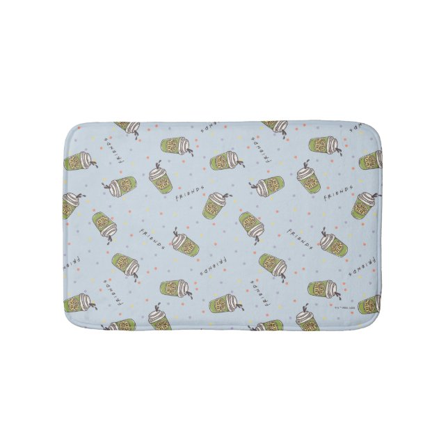 VÄNNER™ | Polka Dot Central Perk Mönster Badrumsmatta (Framsidan)