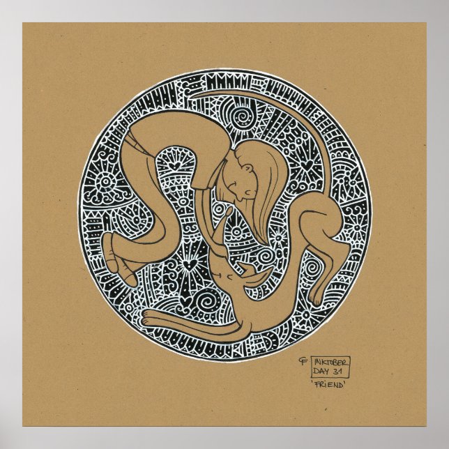 Vänner Poster (Framsidan)