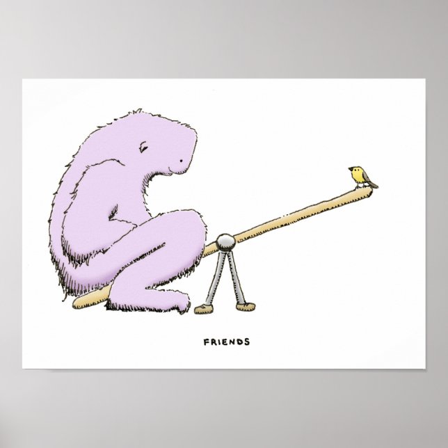 vänner poster (Framsidan)