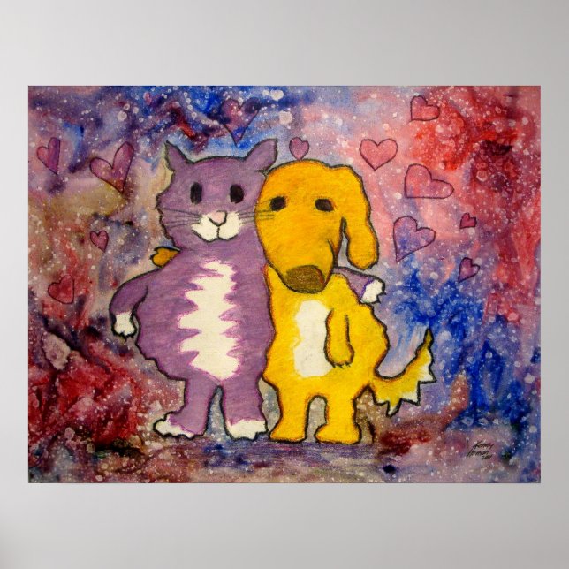 Vänner Poster (Framsidan)