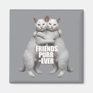 Vänner Purr-Ever Magnet