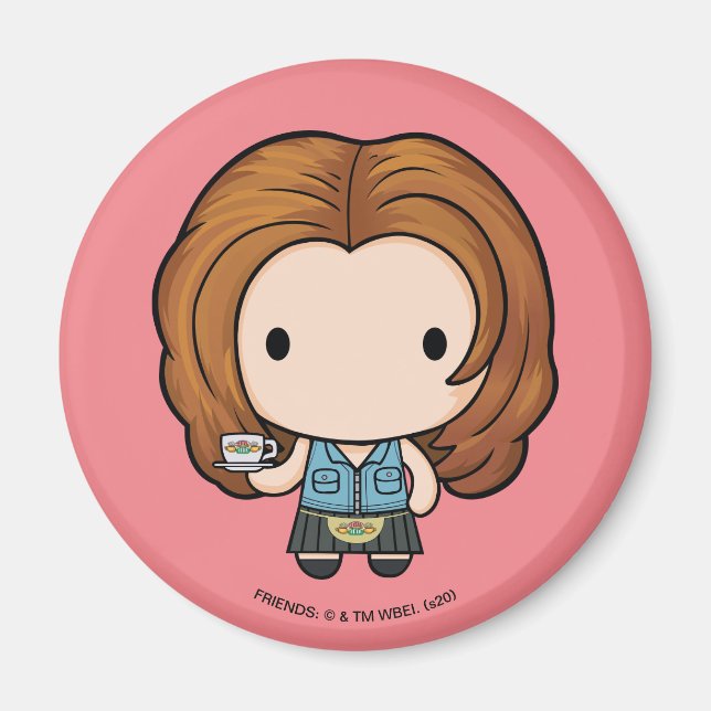 VÄNNER™ | Rachel Chibi Magnet (Framsidan)