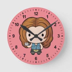 VÄNNER™ Rachel Chibi Rund Klocka