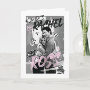 VÄNNER™  Rachel och Ross Kort