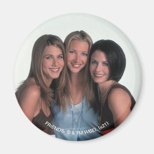 VÄNNER™   Rachel, Phoebe och Monica Magnet