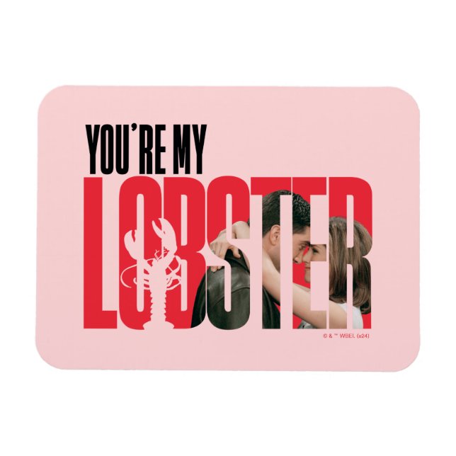 VÄNNER™ | Rachel & Ross - du är min lobbare Magnet (Horisontell)