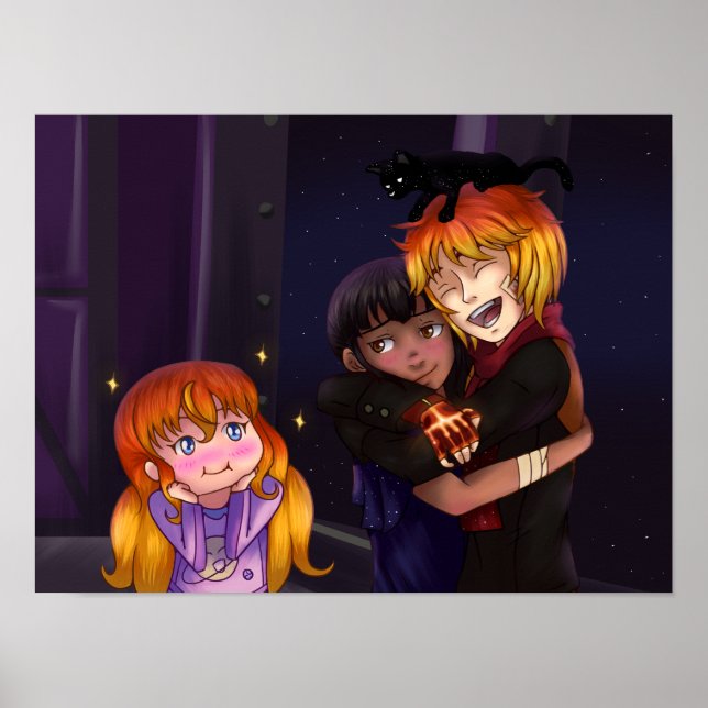 Vänner Reenade Poster (Framsidan)