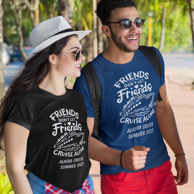 Vänner Resa Cruise Personlig Group T Shirt (Skapare uppladdad)