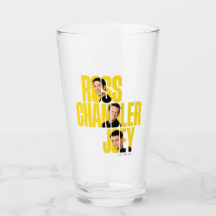 VÄNNER™ Ross, Chandler och Joey Glaskopp
