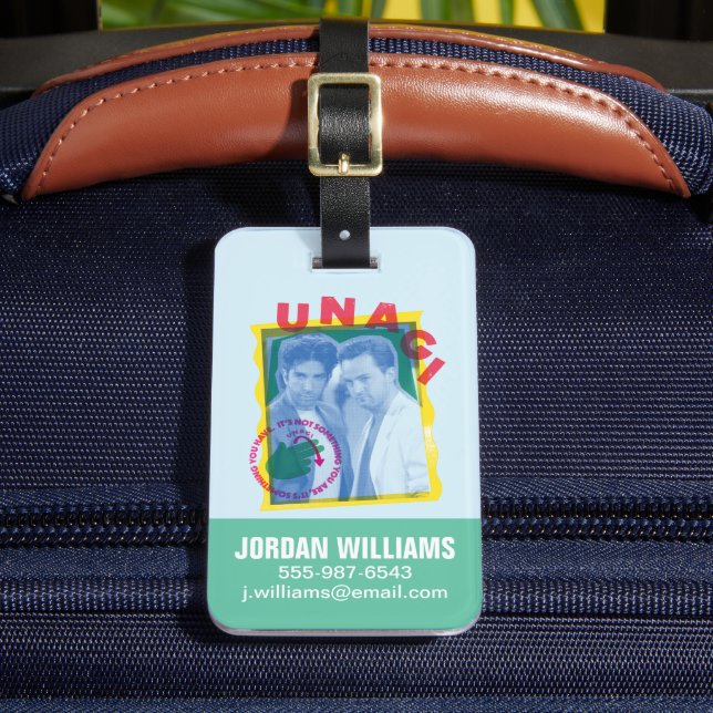 VÄNNER™ | Ross & Chandler - Unagi Bagagebricka (Framsida Insitu 2)