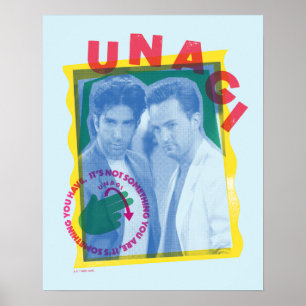 VÄNNER™ Ross & Chandler - Unagi Poster