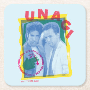VÄNNER™ Ross & Chandler - Unagi Underlägg Papper Kvadrat