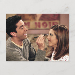 VÄNNER™ Ross Do Rachel's Makeup Inbjudan Vykort