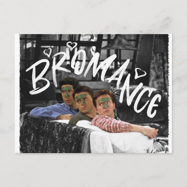 VÄNNER™ | Ross, Joey och Chandler Bromans Inbjudan Vykort (Framsida)