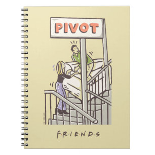 VÄNNER™ Ross och Rachel PIVOT Anteckningsbok