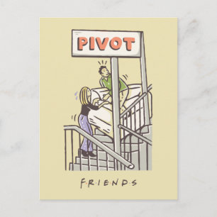 VÄNNER™   Ross och Rachel PIVOT Vykort