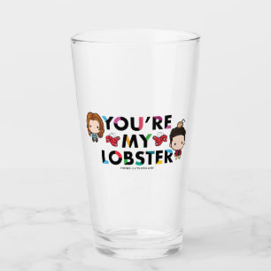 VÄNNER™ Ross & Rachel Lobster Chibi Glaskopp
