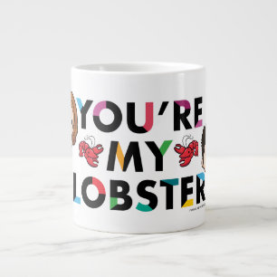 VÄNNER™   Ross & Rachel Lobster Chibi Jumbo Mugg