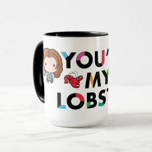 VÄNNER™   Ross & Rachel Lobster Chibi Mugg