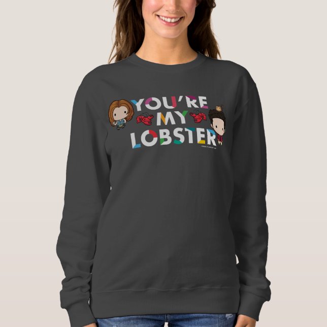 VÄNNER™ | Ross & Rachel Lobster Chibi T Shirt (Framsida)