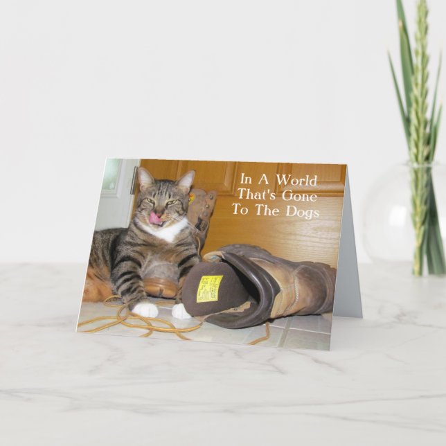 Vänner som ditt födelsedagskort - Louies version Kort (Framsida)