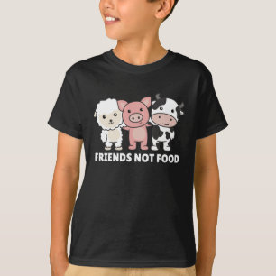 Vänner som inte föds upp av Vegan får Gris T Shirt
