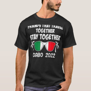 Vänner som reser tillsammans stannar tillsammans i t shirt