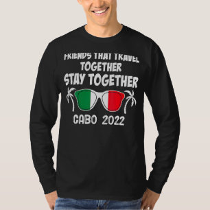 Vänner som reser tillsammans stannar tillsammans i t shirt