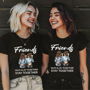 Vänner som samlas ihop t shirt