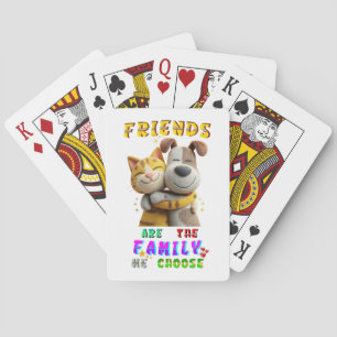 Vänner som spelar är familjen vi väljer casinokort