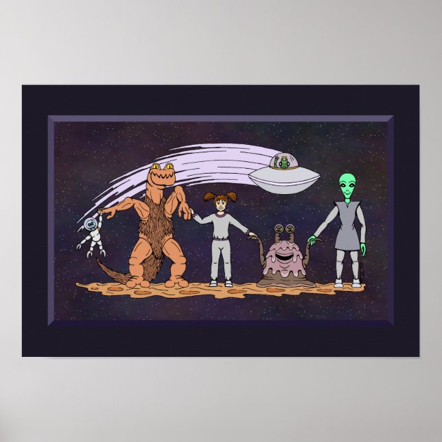 Vänner spelar ingen roll för skillnaderna poster (Framsidan)