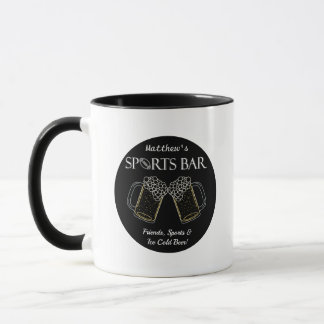 Vänner, sport & öl - Sportbar kaffemug Mugg