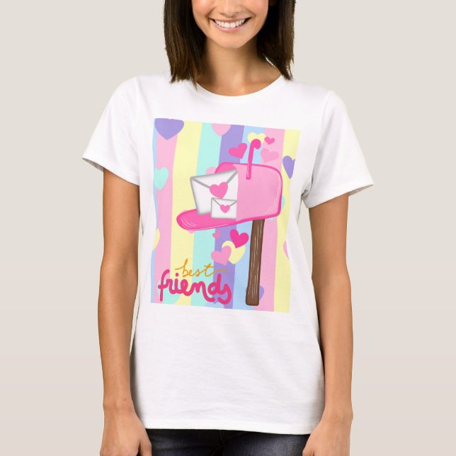 vänner t shirt (Framsida)