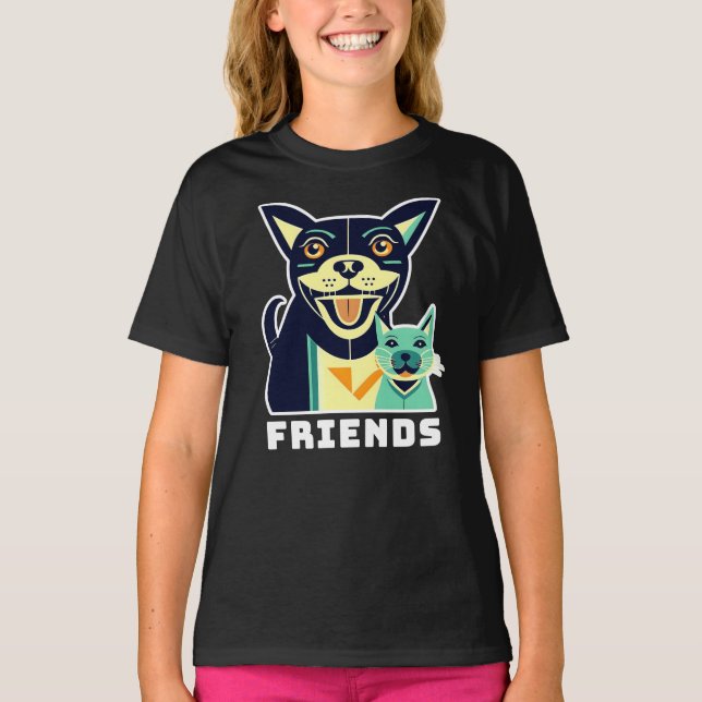 Vänner T Shirt (Framsida)