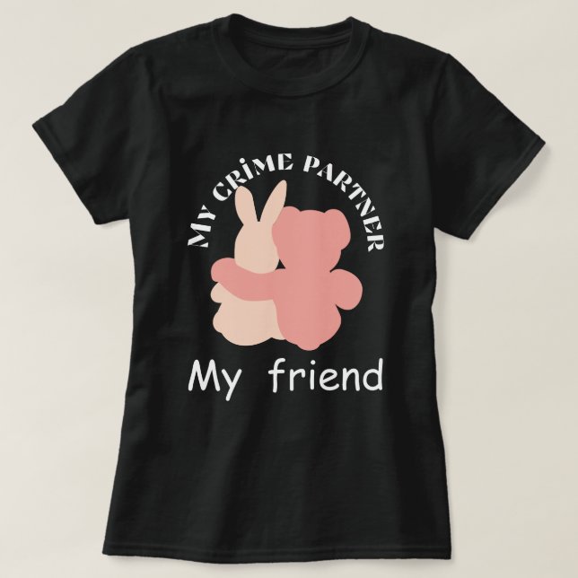 Vänner t-shirt (Design framsida)