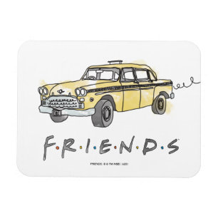 VÄNNER™ Taxi Cab Magnet
