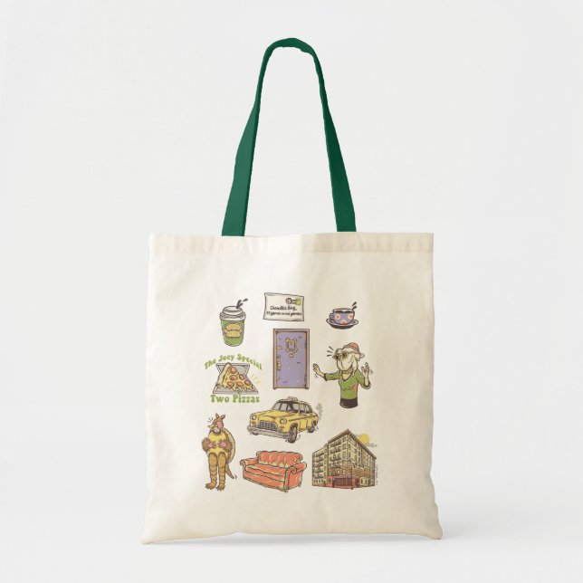 VÄNNER™ | Tecknad-ikonbild Tygkasse (Framsidan)